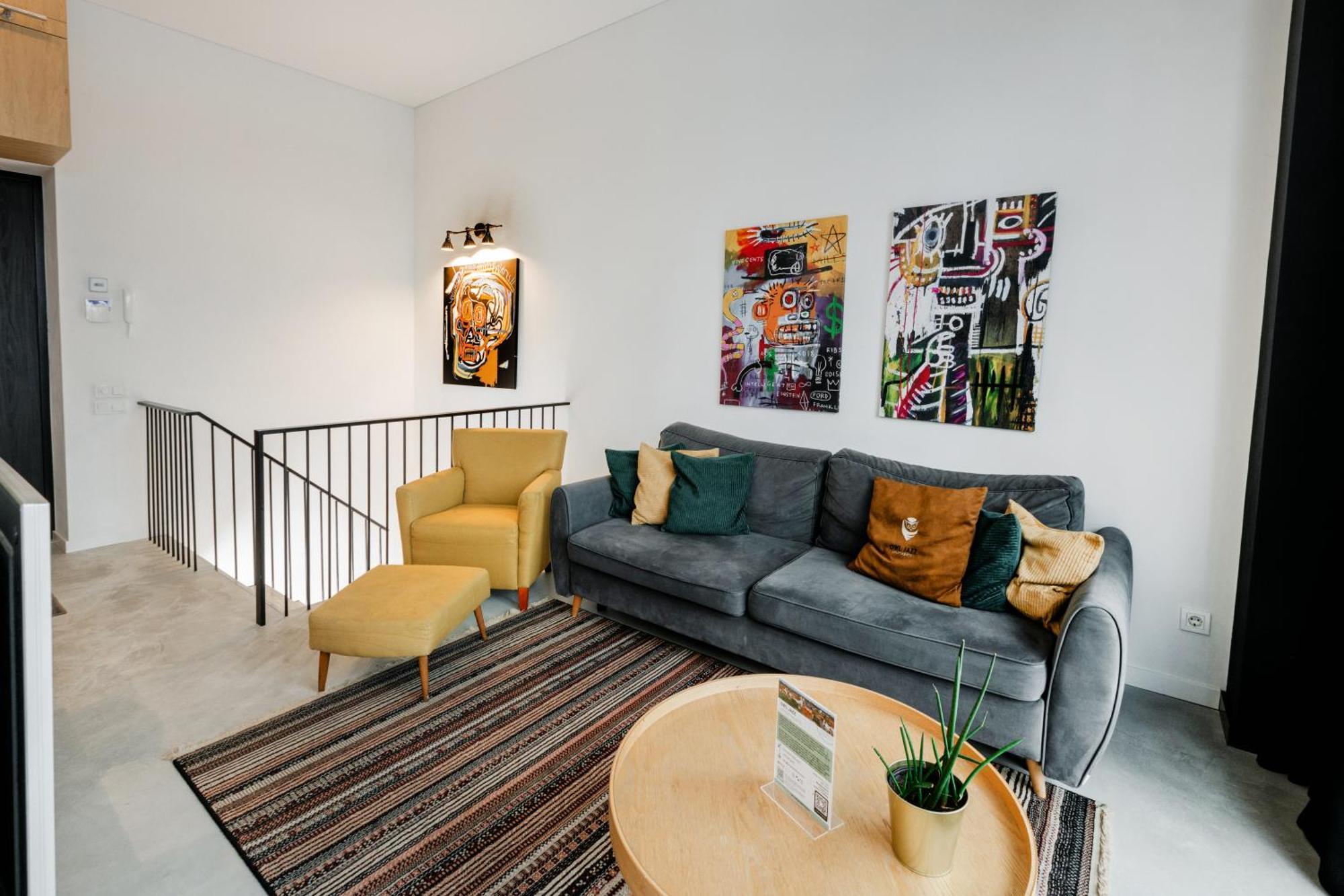 Modern And Spacious Loft Type Apartment 8 With Free Private Parking By "Owl Jazz Apartments" Kaunas Esterno foto