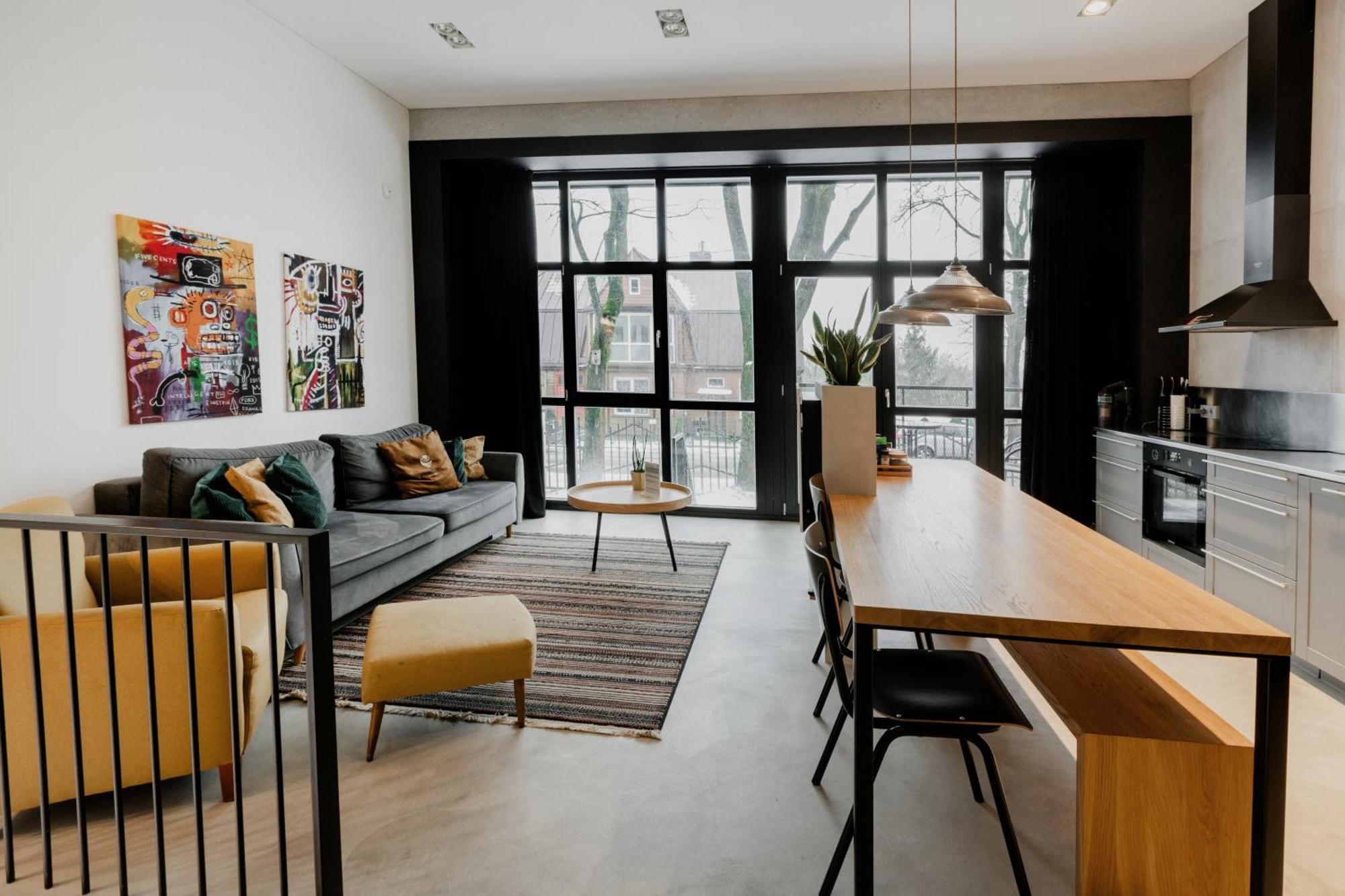 Modern And Spacious Loft Type Apartment 8 With Free Private Parking By "Owl Jazz Apartments" Kaunas Esterno foto